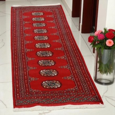 Runner rug Bokhara 61x181 handmade pakistani rug for corridor or hallways