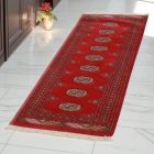 Runner rug Bokhara 63x183 handmade pakistani rug for corridor or hallways