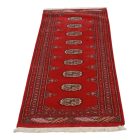 Runner rug Bokhara 63x183 handmade pakistani rug for corridor or hallways