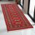 Runner rug Bokhara 64x177 handmade pakistani rug for corridor or hallways
