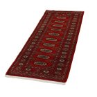 Runner rug Bokhara 64x177 handmade pakistani rug for corridor or hallways