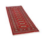 Runner rug Bokhara 64x177 handmade pakistani rug for corridor or hallways