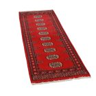 Runner rug Bokhara 62x183 handmade pakistani rug for corridor or hallways