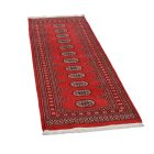 Runner rug Bokhara 63x194 handmade pakistani rug for corridor or hallways