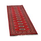 Runner rug Bokhara 63x189 handmade pakistani rug for corridor or hallways