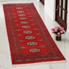Runner rug Bokhara 62x186 handmade pakistani rug for corridor or hallways