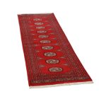 Runner rug Bokhara 62x186 handmade pakistani rug for corridor or hallways