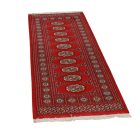 Runner rug Bokhara 65x176 handmade pakistani rug for corridor or hallways