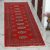 Runner carpet Bokhara 63x193 handmade pakistani carpet for corridor or hallways