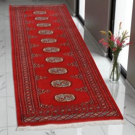   Runner carpet Bokhara 65x203 handmade pakistani carpet for corridor or hallways