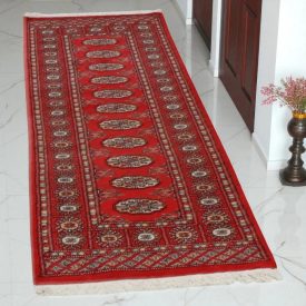   Runner carpet Bokhara 64x182 handmade pakistani carpet for corridor or hallways