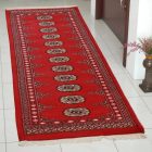 Runner rug Bokhara 64x191 handmade pakistani rug for corridor or hallways