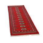 Runner rug Bokhara 64x191 handmade pakistani rug for corridor or hallways