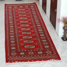   Runner carpet Bokhara 64x183 handmade pakistani carpet for corridor or hallways
