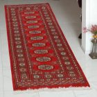 Runner rug Bokhara 61x181 handmade pakistani rug for corridor or hallways