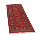 Runner rug Bokhara 61x181 handmade pakistani rug for corridor or hallways