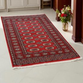 Pakistani carpet Bokhara 93x153 handmade oriental wool rug