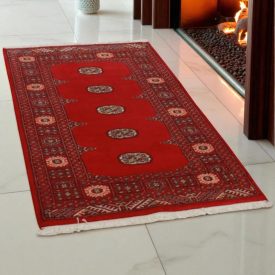Pakistani Bokhara rug 94x158 handmade oriental wool rug