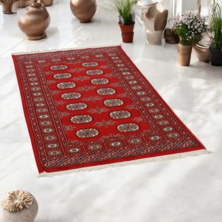 Pakistani Bokhara rug 93x155 handmade oriental wool rug