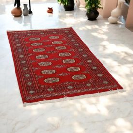 Pakistani Bokhara rug 94x161 handmade oriental wool rug