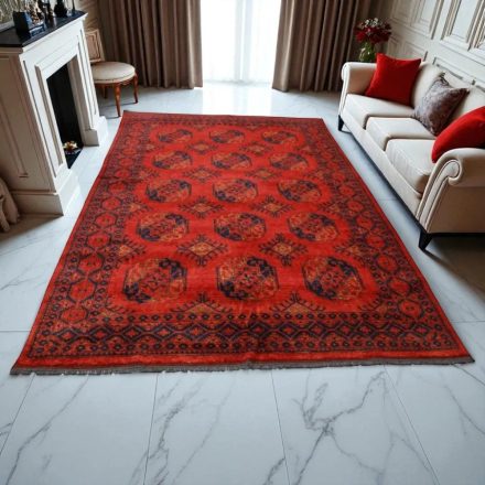 Afghan carpet Elephant Foot 196x298 handmade oriental carpet