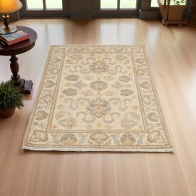 Ziegler rug 101x144 handmade carpet for living room