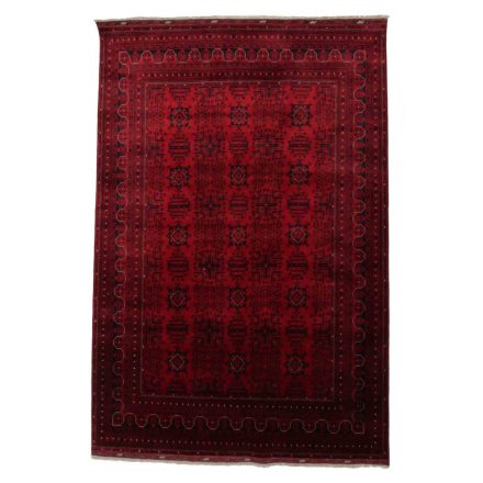 Fine knotted carpet Bokhara 200x299 handmade afghan rug