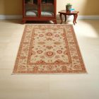 Ziegler rug 101x144 handmade oriental carpet