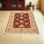 Ziegler rug 101x146 handmade oriental carpet