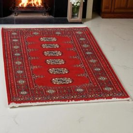Pakistani Bokhara rug 80x111 handmade oriental wool rug
