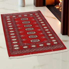Pakistani Bokhara rug 78x122 handmade oriental wool rug