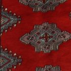 Pakistani rug red Jaldar 77x124 handmade oriental rug