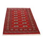 Pakistani rug red Bokhara 92x152 handmade oriental rug
