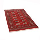 Pakistani rug red Bokhara 92x152 handmade oriental rug