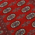 Pakistani rug red Bokhara 92x152 handmade oriental rug