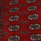 Pakistani rug red Bokhara 92x152 handmade oriental rug