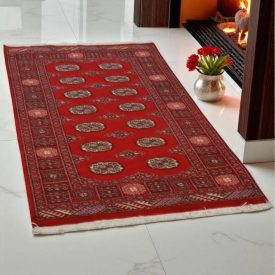 Pakistani Bokhara rug 96x160 handmade oriental wool rug