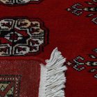 Large oriental rug red Bokhara 278x372 handmade Pakistani rug for living room