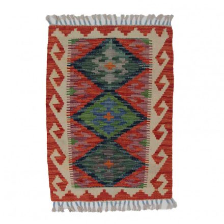 Wool Kelim rug Chobi 60x87 handwoven Afghan Kilim rug