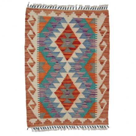 Wool Kelim Chobi 65x88 handwoven Afghan Kilim rug