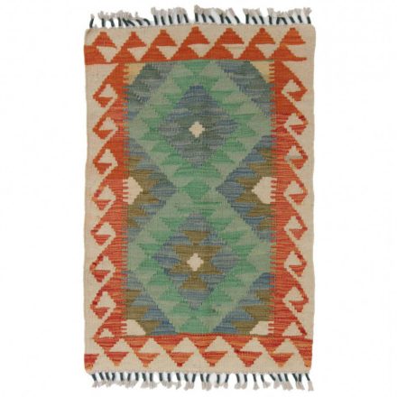 Wool Kelim Chobi 63x94 handmade Afghan Kilim rug