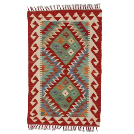 Wool Kelim rug Chobi 60x94 handwoven Afghan Kilim rug