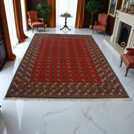 Oriental carpet Aqchai Bokhara 207x296 handmade afghan wool carpet