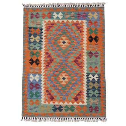 Wool Kelim Chobi 91x121 handmade Afghan Kilim rug