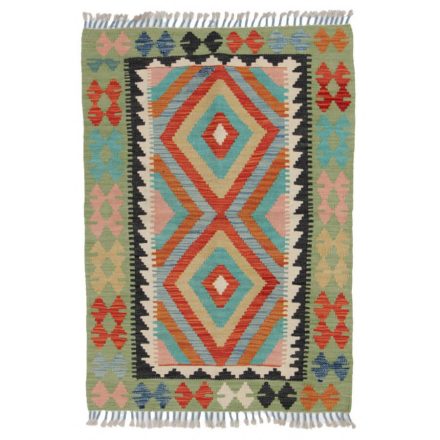 Wool Kelim Chobi 85x121 handwoven Afghan Kilim rug