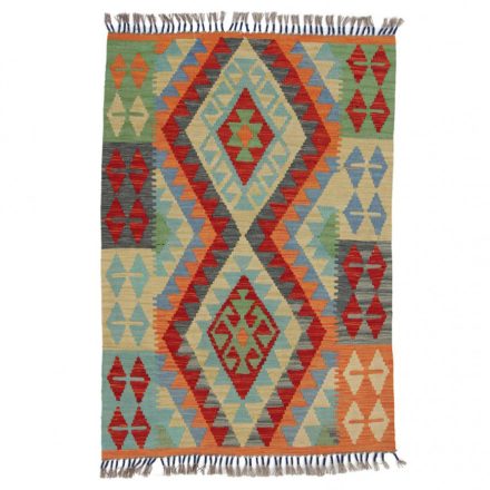 Wool Kelim Chobi 87x126 handmade Afghan Kilim rug