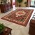 Oriental carpet burgundy-beige Kargai 199x292 handmade Afghan wool carpet for living room