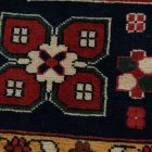 Oriental carpet burgundy-beige Kargai 199x292 handmade Afghan wool carpet for living room