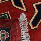 Oriental carpet burgundy-beige Kargai 199x292 handmade Afghan wool carpet for living room