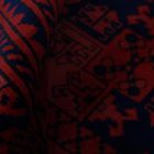 Afghan carpet burgundy Ersari 252x346 handmade oriental carpet